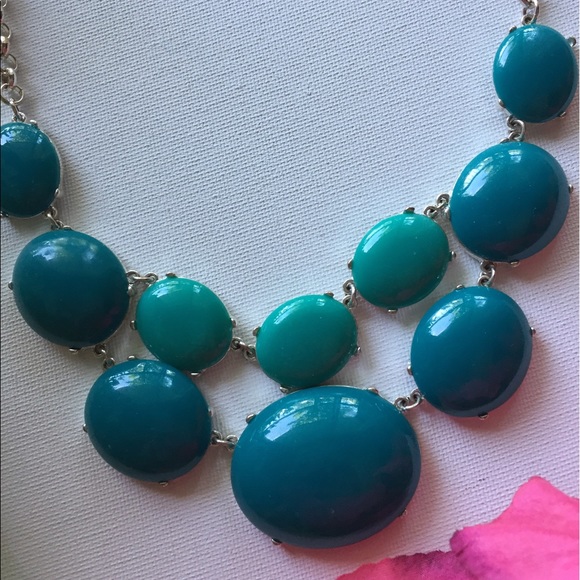 Blue Statement Necklace - Picture 2 of 2